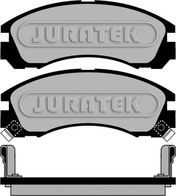 Juratek JCP765 - Kit de plaquettes de frein, frein à disque cwaw.fr