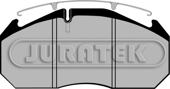 Juratek JCP760 - Kit de plaquettes de frein, frein à disque cwaw.fr