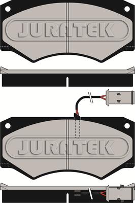 Juratek JCP709 - Kit de plaquettes de frein, frein à disque cwaw.fr