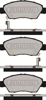 Juratek JCP776 - Kit de plaquettes de frein, frein à disque cwaw.fr