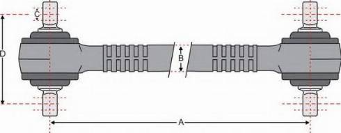 Juratek JSS1404 - Bras de liaison, suspension de roue cwaw.fr