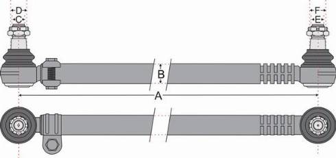 Juratek JSS1141A - Barre de direction cwaw.fr