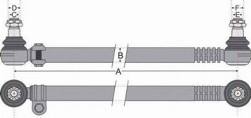 Juratek JSS1141 - Barre de direction cwaw.fr