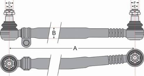 Juratek JSS1809A - Barre de direction cwaw.fr