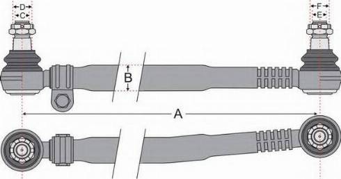 Juratek JSS1809 - Barre de direction cwaw.fr