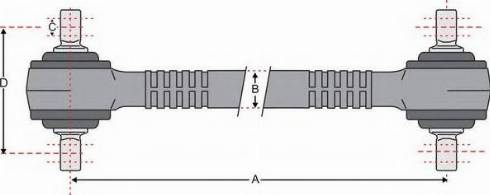 Juratek JSS1330 - Bras de liaison, suspension de roue cwaw.fr