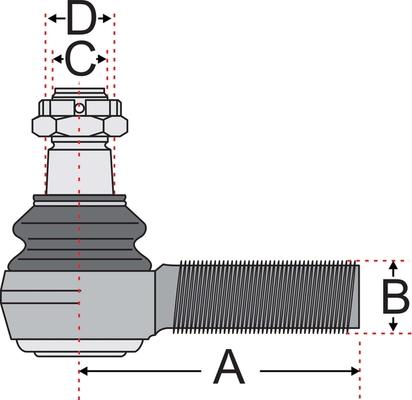 Juratek JSS2404A - Rotule de barre de connexion cwaw.fr