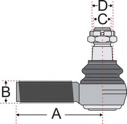 Juratek JSS2403 - Rotule de barre de connexion cwaw.fr