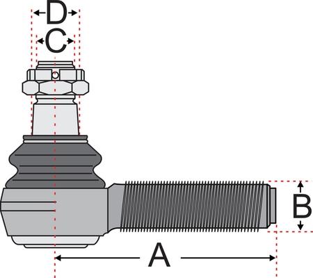 Juratek JSS2418A - Rotule de barre de connexion cwaw.fr