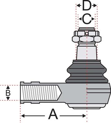 Juratek JSS2605A - Rotule de barre de connexion cwaw.fr