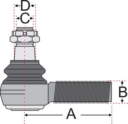 Juratek JSS2119A - Rotule de barre de connexion cwaw.fr