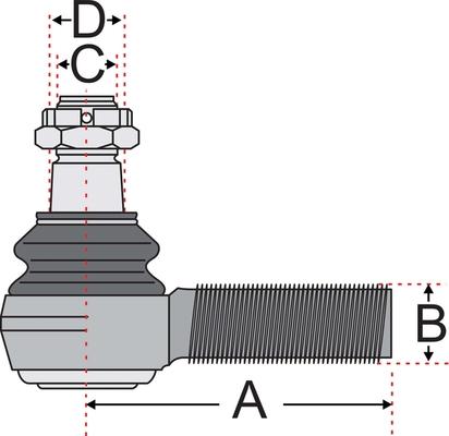 Juratek JSS2117A - Rotule de barre de connexion cwaw.fr