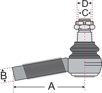 Juratek JSS2135A - Rotule de barre de connexion cwaw.fr