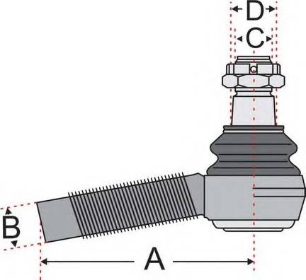 Juratek JSS2135 - Rotule de barre de connexion cwaw.fr