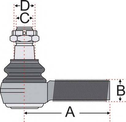 Juratek JSS2130 - Rotule de barre de connexion cwaw.fr