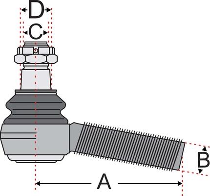 Juratek JSS2302A - Rotule de barre de connexion cwaw.fr