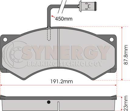 Juratek SYN3376 - Kit de plaquettes de frein, frein à disque cwaw.fr