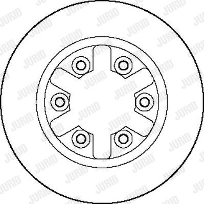 Jurid 561400J - Disque de frein cwaw.fr
