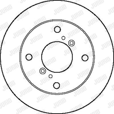 Jurid 561426J - Disque de frein cwaw.fr