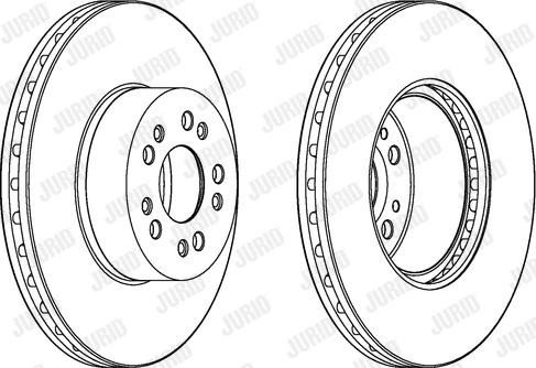 DJ Parts BD1130 - Disque de frein cwaw.fr