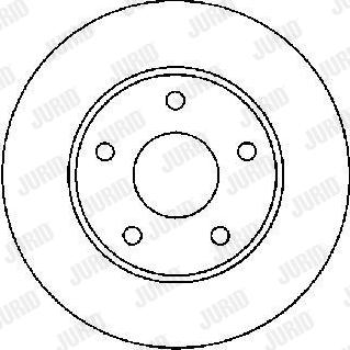 Jurid 561863J - Disque de frein cwaw.fr