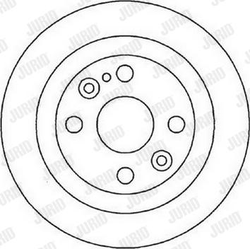 Jurid 561714JC-1 - Disque de frein cwaw.fr