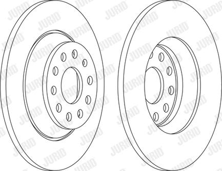 Jurid 563168JC-1 - Disque de frein cwaw.fr