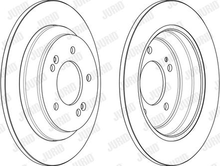 Jurid 563185JC - Disque de frein cwaw.fr