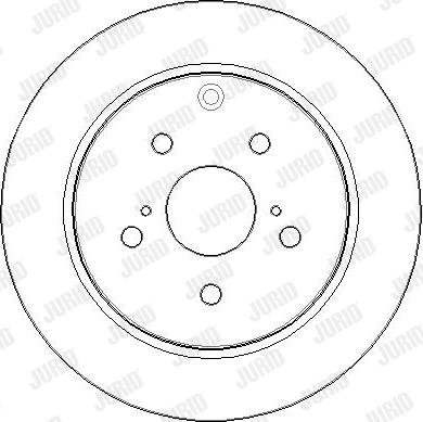 Jurid 563344JC-1 - Disque de frein cwaw.fr