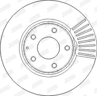 Jurid 563356JC-1 - Disque de frein cwaw.fr