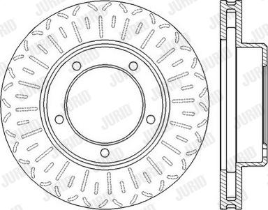 Jurid 562559JC - Disque de frein cwaw.fr