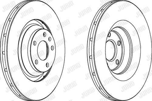 Jurid 562506JC - Disque de frein cwaw.fr