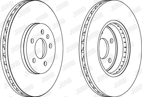 Jurid 562511JC - Disque de frein cwaw.fr