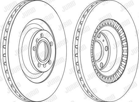Jurid 562517JC-1 - Disque de frein cwaw.fr