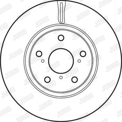 Jurid 562649JC - Disque de frein cwaw.fr