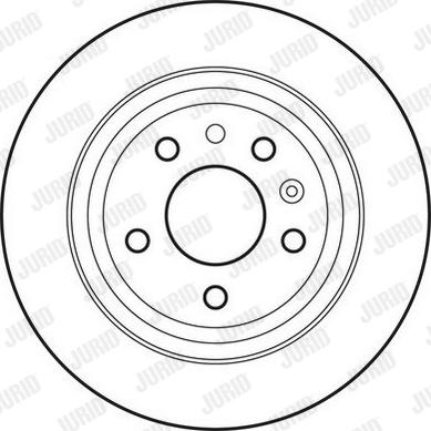 Jurid 562682JC - Disque de frein cwaw.fr