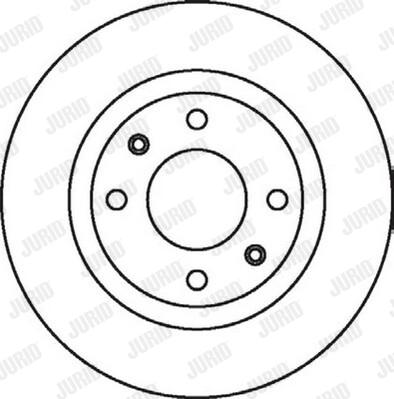 Jurid 562044JC-1 - Disque de frein cwaw.fr