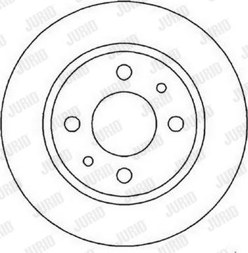 Jurid 562025J - Disque de frein cwaw.fr