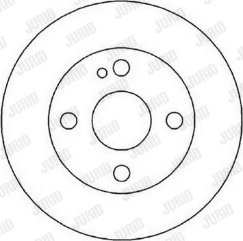 Jurid 562022J-1 - Disque de frein cwaw.fr