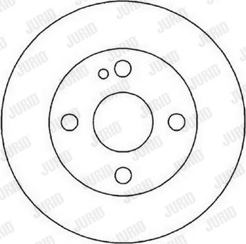 Jurid 562022J - Disque de frein cwaw.fr