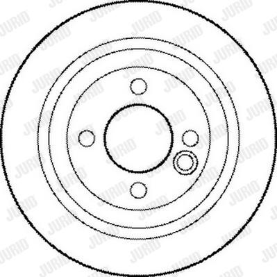 Jurid 562194JC-1 - Disque de frein cwaw.fr