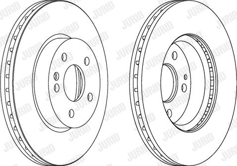 Jurid 562392JC - Disque de frein cwaw.fr