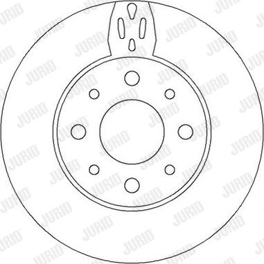 Jurid 562296JC-1 - Disque de frein cwaw.fr