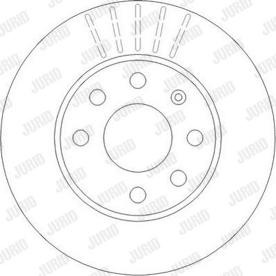 Jurid 562290J - Disque de frein cwaw.fr