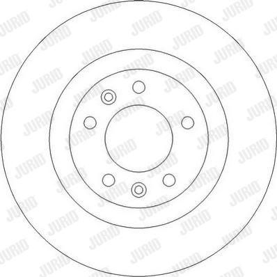 Jurid 562253J - Disque de frein cwaw.fr