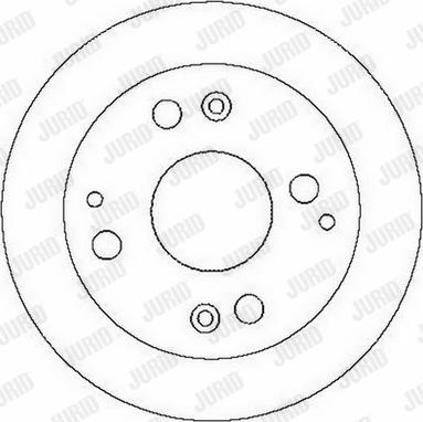 Jurid 562282J - Disque de frein cwaw.fr