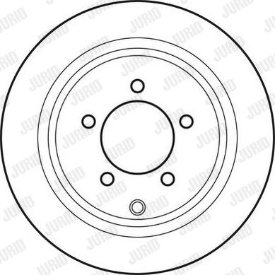 Jurid 562756JC-1 - Disque de frein cwaw.fr