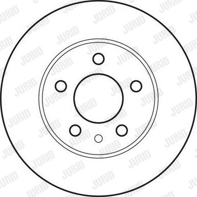 Jurid 562705JC - Disque de frein cwaw.fr