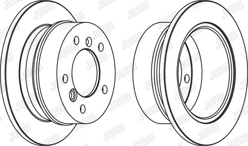 Jurid 567771J-1 - Disque de frein cwaw.fr