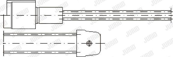 Jurid 581300 - Contact d'avertissement, usure des plaquettes de frein cwaw.fr